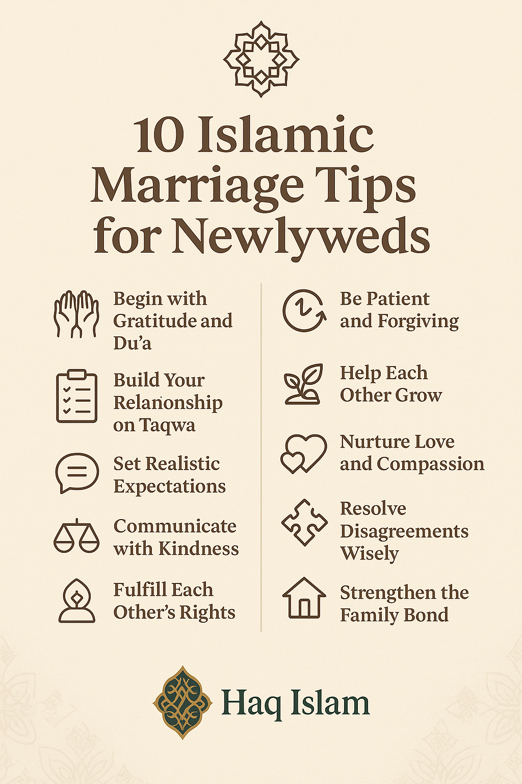 Advice for Newly Weds
