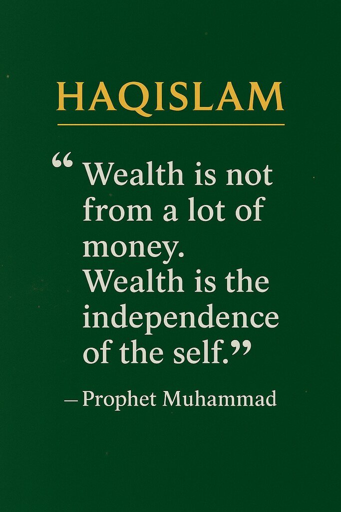 Wealth in Islam