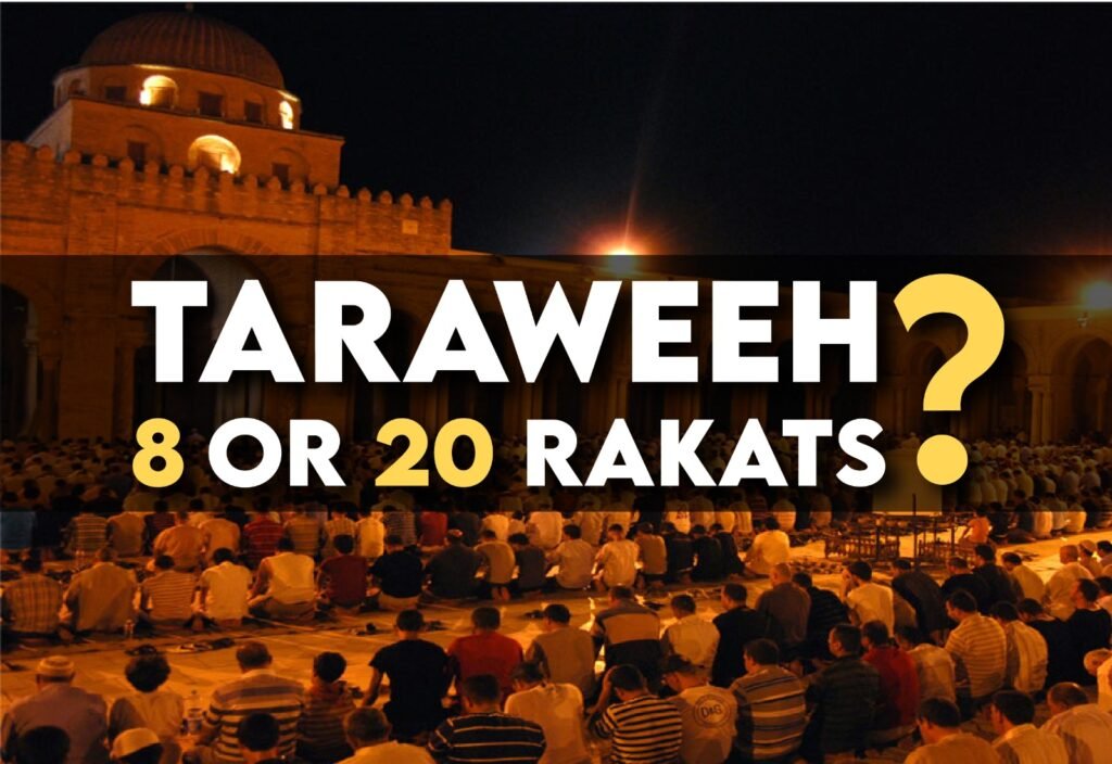Taraweeh 8 or 20