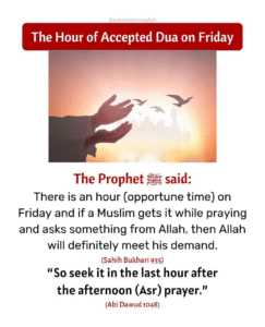 The Time of the Acceptance of Dua