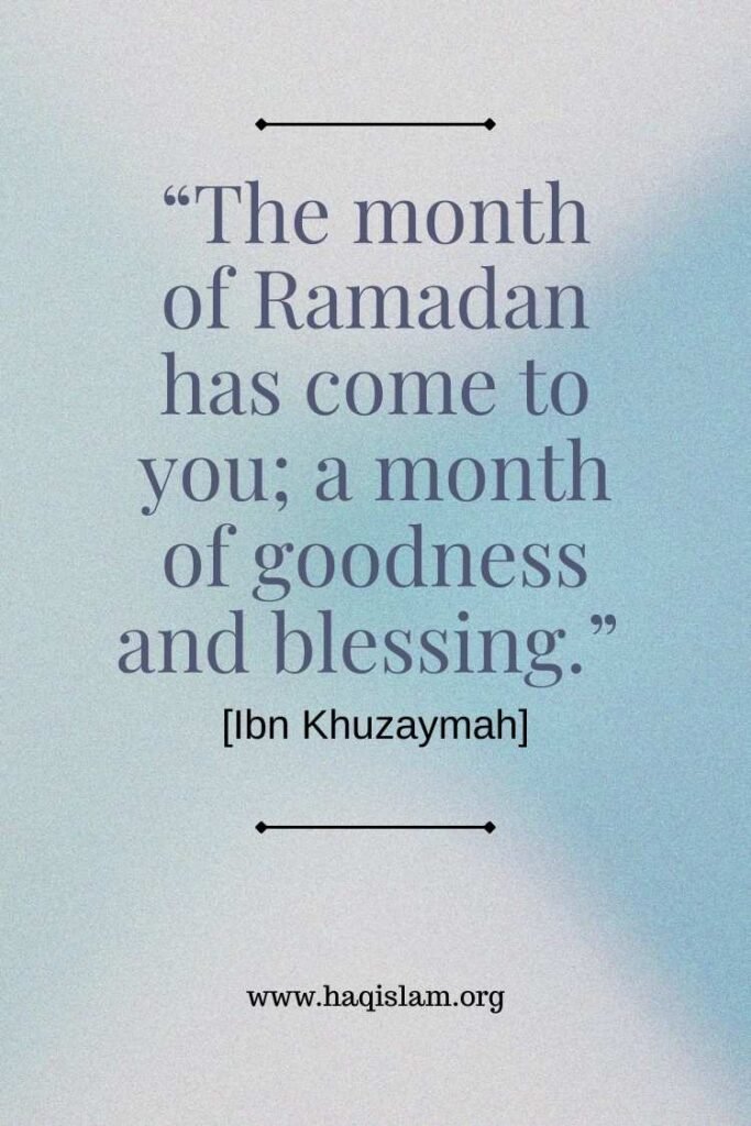 Purpose of Ramadan