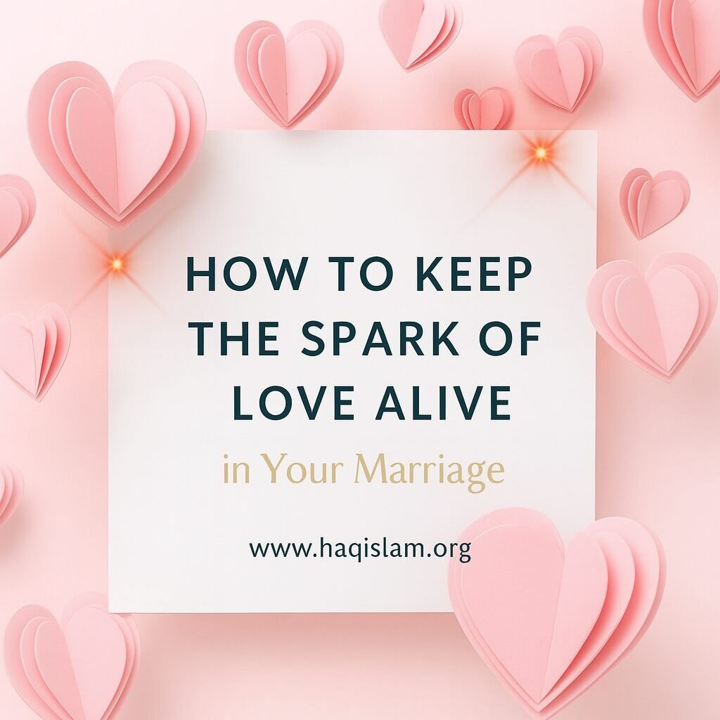 How to keep the spark of love alive
